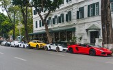 Phố siêu xe ở Hà Nội