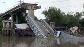 Thay mới nhịp giữa cầu bị sập ở Đồng Tháp trong bảy ngày