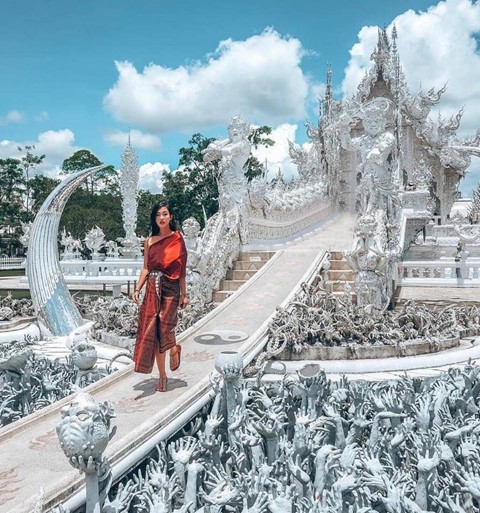 Chùa Trắng - ranh giới thiên đường địa ngục hút du khách ở Thái Lan - Ảnh 17.