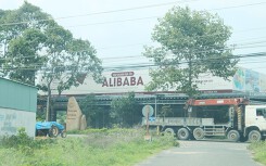 Dự án khu dân cư Alibaba Tân Thành vội vã lấp đường làm trái phép