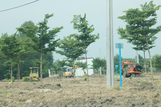 Dự án khu dân cư Alibaba Tân Thành vội vã lấp đường làm trái phép - Ảnh 2. Dự án khu dân cư Alibaba Tân Thành vội vã lấp đường làm trái phép - Ảnh 2.