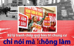 Xử lý tranh chấp quỹ bảo trì chung cư chỉ nói mà không làm