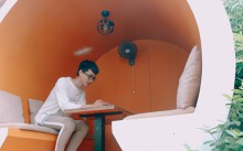 Quán cà phê 'ống cống' khiến giới trẻ thích mê ở ngoại thành Sài Gòn