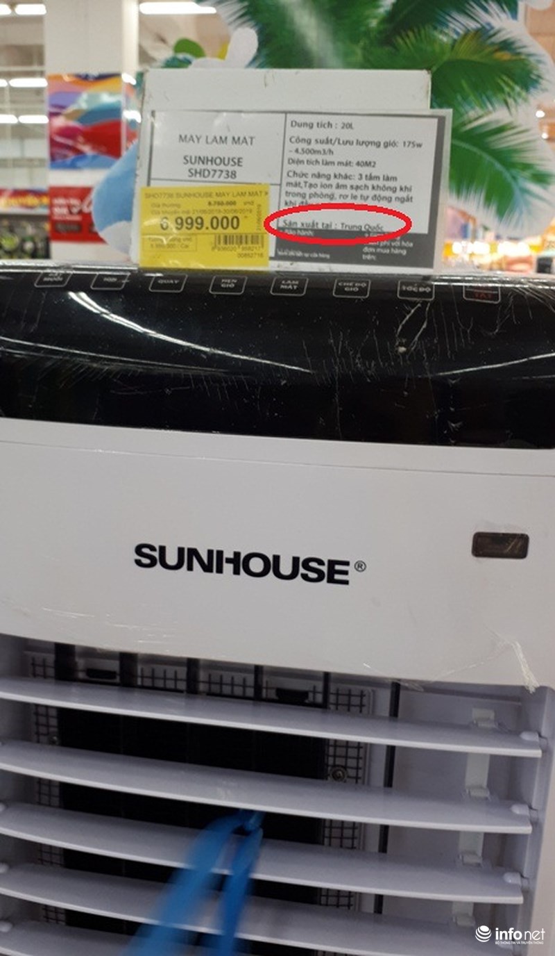 Xuất xứ Trung Quốc, thương hiệu Hàn Quốc, hàng Việt Nam chất lượng cao: Sunhouse của nước nào? - Ảnh 4. Xuất xứ Trung Quốc, thương hiệu Hàn Quốc, hàng Việt Nam chất lượng cao: Sunhouse của nước nào? - Ảnh 4.