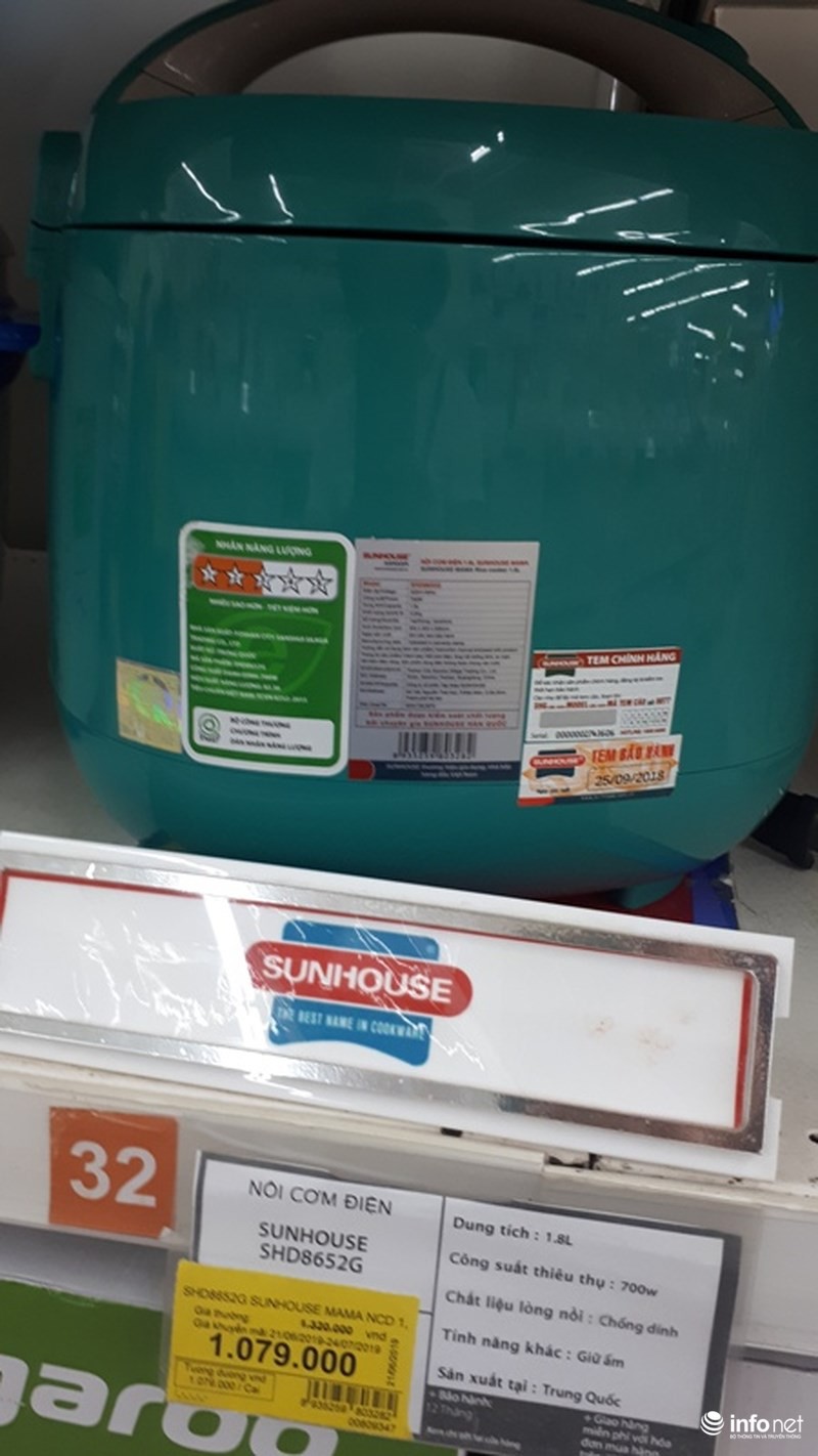 Xuất xứ Trung Quốc, thương hiệu Hàn Quốc, hàng Việt Nam chất lượng cao: Sunhouse của nước nào? - Ảnh 8. Xuất xứ Trung Quốc, thương hiệu Hàn Quốc, hàng Việt Nam chất lượng cao: Sunhouse của nước nào? - Ảnh 8.