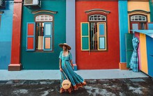 Muốn 'sống ảo' thật độc đáo tại Singapore, hãy tới những con phố đầy màu sắc này