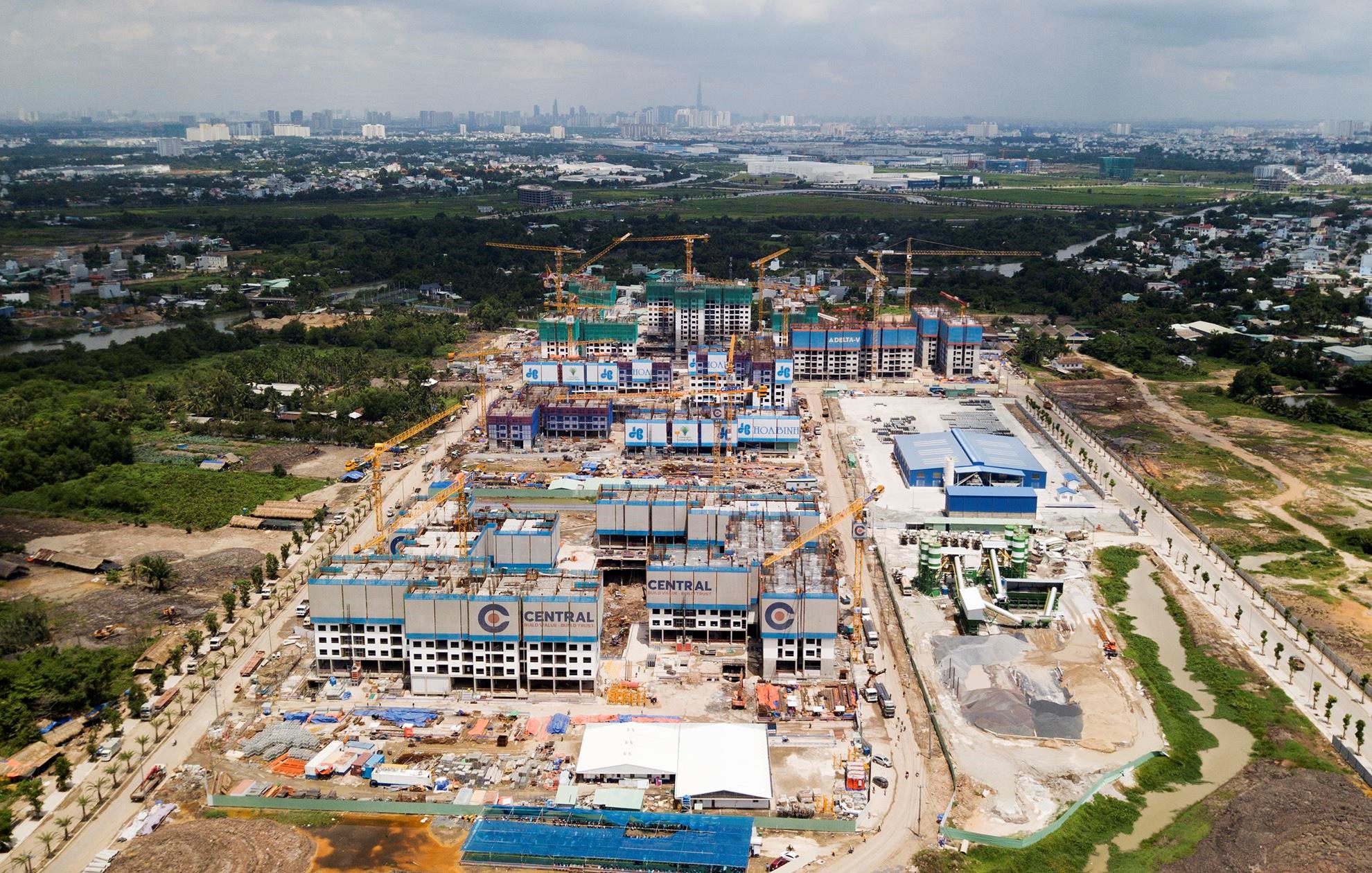 Toàn cảnh siêu dự án 'mọc nhanh như thổi' bên đường vành đai 3 TP HCM - Ảnh 3. Toàn cảnh siêu dự án 'mọc nhanh như thổi' bên đường vành đai 3 TP HCM - Ảnh 3.