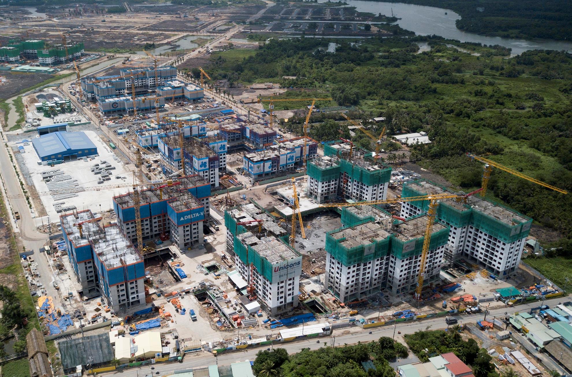 Toàn cảnh siêu dự án 'mọc nhanh như thổi' bên đường vành đai 3 TP HCM - Ảnh 4. Toàn cảnh siêu dự án 'mọc nhanh như thổi' bên đường vành đai 3 TP HCM - Ảnh 4.
