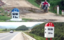Cận cảnh đường 446 xuống cấp nghiêm trọng, đoạn trùng đường Hòa Lạc - Hòa Bình là nơi đặt trạm BOT