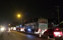 Hai thanh niên bị cán tử vong sau va chạm với xe container ở Bình Dương