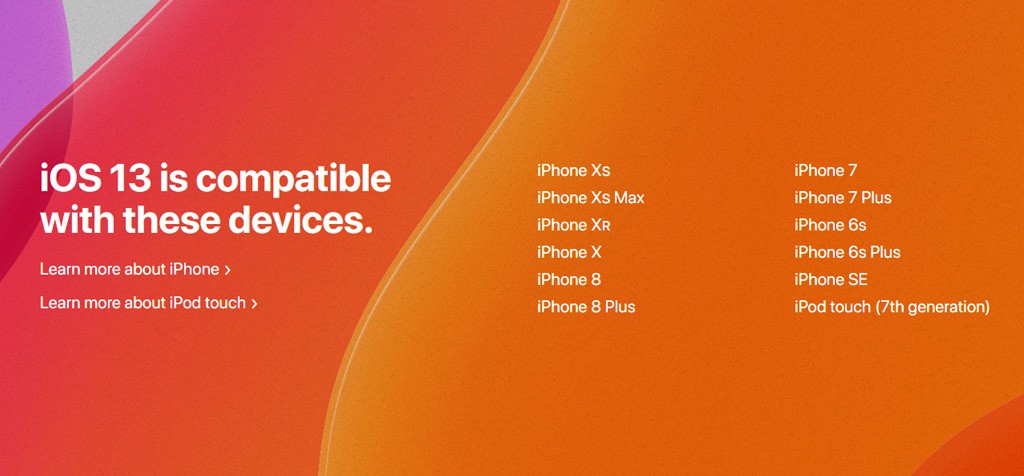 Danh sách các thiết bị hỗ trợ lên iOS 13 và iPadOS mới: Lời chào tạm biệt với iPhone 6 - Ảnh 2. Danh sách các thiết bị hỗ trợ lên iOS 13 và iPadOS mới: Lời chào tạm biệt với iPhone 6 - Ảnh 2.