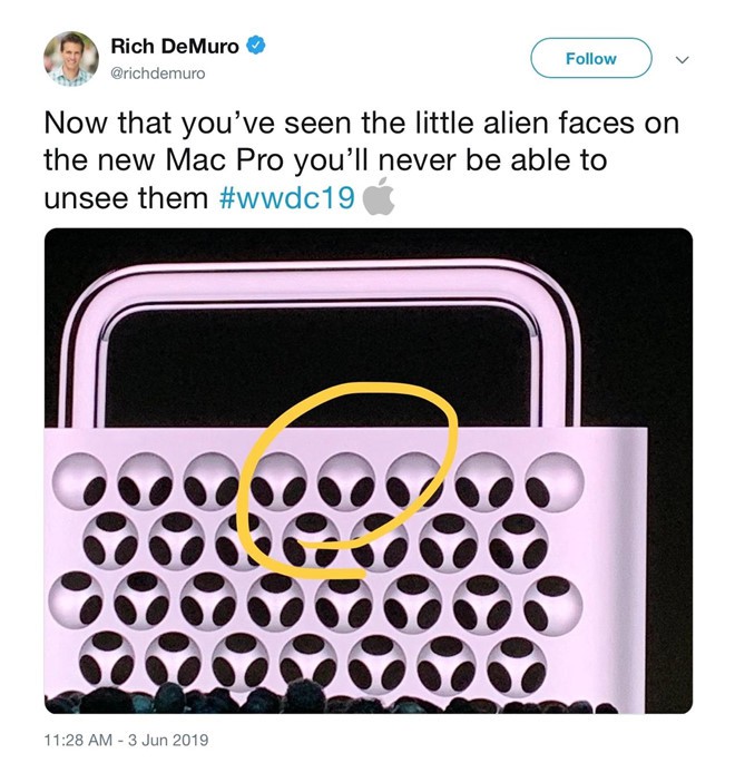 Mac Pro 2019 khiến dân mạng liên tưởng tới bàn bào phô mai, lò sưởi - Ảnh 5.