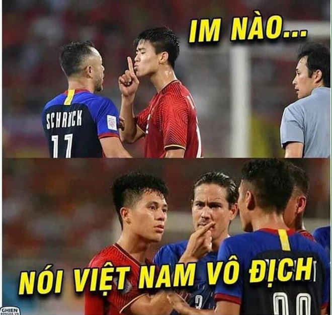Dân mạng chế ảnh, cổ vũ tuyển Việt Nam trước trận gặp Thái Lan - Ảnh 8. Dân mạng chế ảnh, cổ vũ tuyển Việt Nam trước trận gặp Thái Lan - Ảnh 8.