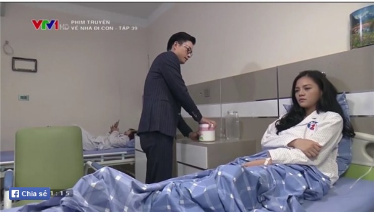 Về nhà đi con tập 39: Bắt gặp Thành - Huệ ôm ấp nhau trong bệnh viện, ông Sơn đùng đùng bỏ đi, Khải dùng mũ cối phang tình địch - Ảnh 2. Về nhà đi con tập 39: Bắt gặp Thành - Huệ ôm ấp nhau trong bệnh viện, ông Sơn đùng đùng bỏ đi, Khải dùng mũ cối phang tình địch - Ảnh 2.
