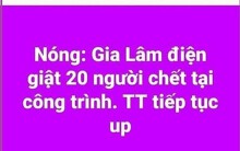 Tung tin 20 người điện giật, thanh niên bị công an triệu tập