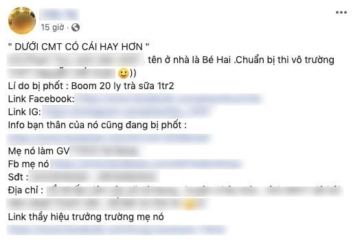 Nữ sinh bùng 20 li trà sữa làm một hiệu trưởng bị ném đá vô lí - Ảnh 4. Nữ sinh bùng 20 li trà sữa làm một hiệu trưởng bị ném đá vô lí - Ảnh 4.