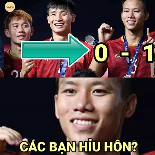 Mạng xã hội ngập tràn ảnh chế Quế Ngọc Hải ra hiệu Khẽ thôi cưng à - Ảnh 5. Mạng xã hội ngập tràn ảnh chế Quế Ngọc Hải ra hiệu Khẽ thôi cưng à - Ảnh 5.