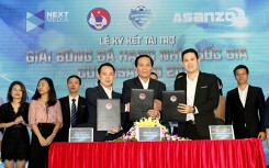 Giải bóng đá hạng Nhì quốc gia xóa tên nhà tài trợ chính là Asanzo