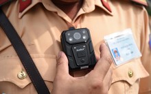 CSGT lần đầu sử dụng camera đeo cổ trong cuộc tổng kiểm tra