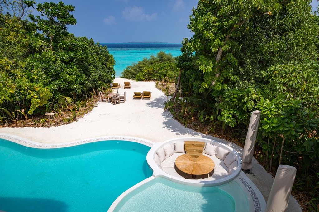 Khu biệt thự 9 phòng ngủ sang chảnh nổi tiếng Maldives - Ảnh 5. Khu biệt thự 9 phòng ngủ sang chảnh nổi tiếng Maldives - Ảnh 5.