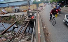 Hà Nội: Dân cư khốn khổ vì những kênh, mương nước bốc mùi nồng nặc ngày nắng nóng