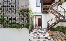 Bức tường đặc biệt mang lại sự mát mẻ cho ngôi nhà giữa Sài Gòn nóng bức