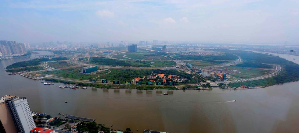 Thủ Thiêm, 23 năm siêu dự án dở dang - Ảnh 1.