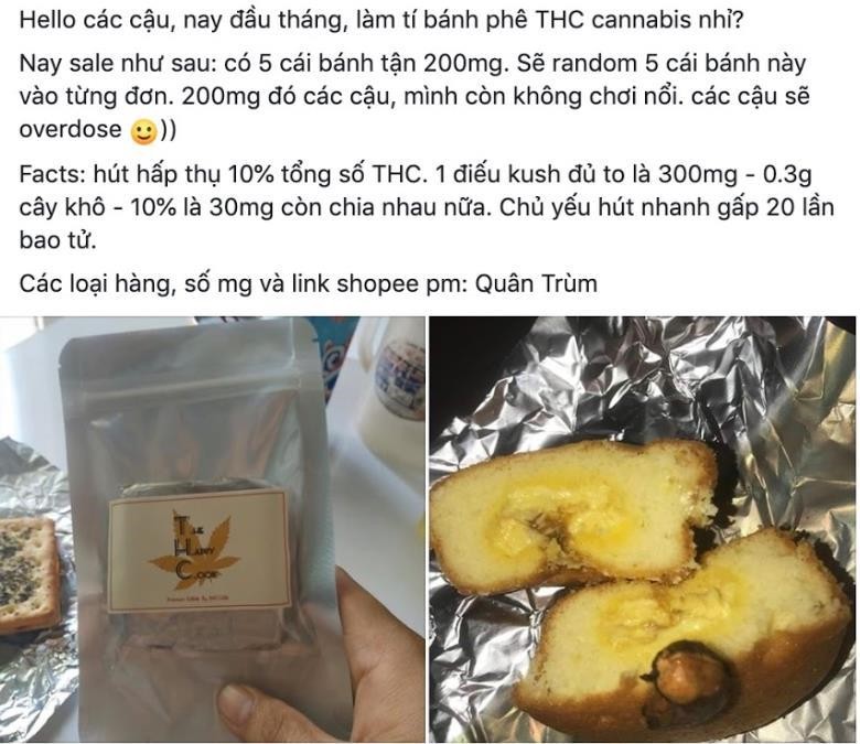 Shopee có thể bị phạt 500 triệu đồng nếu 'bánh cần sa' còn được bán - Ảnh 2. Shopee có thể bị phạt 500 triệu đồng nếu 'bánh cần sa' còn được bán - Ảnh 2.