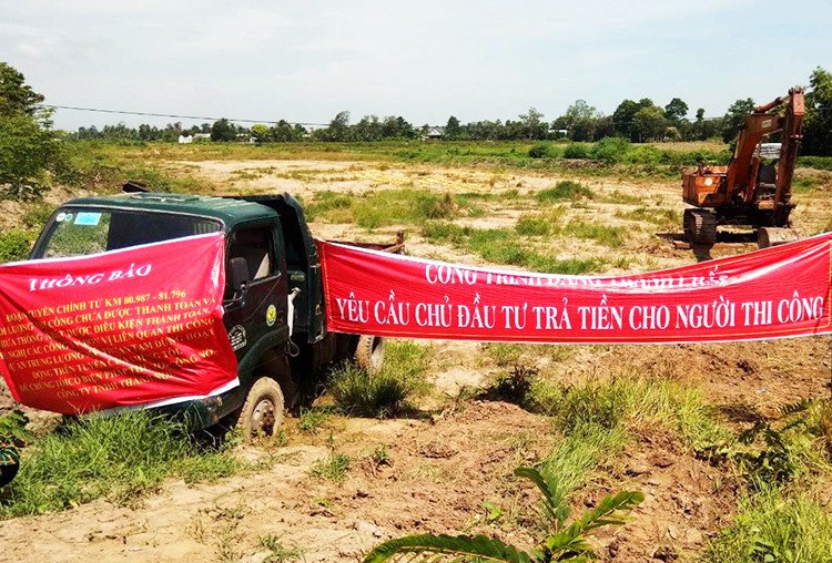 Chủ đầu tư cao tốc Trung Lương - Mỹ Thuận dọa dừng thi công vì thiếu vốn - Ảnh 1. Chủ đầu tư cao tốc Trung Lương - Mỹ Thuận dọa dừng thi công vì thiếu vốn - Ảnh 1.