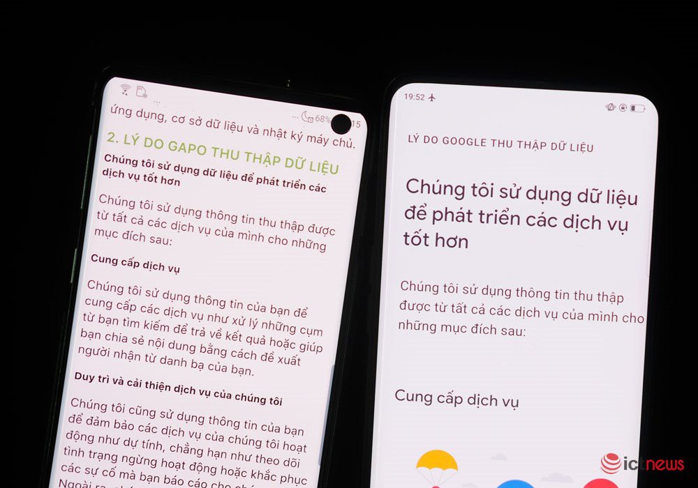 Nghi vấn mạng xã hội Gapo sao chép chính sách bảo mật của Google không sai một chữ - Ảnh 1.