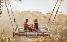 Vẻ đẹp 'rụng tim' của thiên đường nghỉ dưỡng Bali nhìn từ flycam