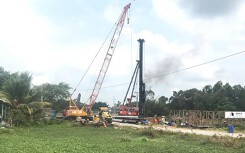 Mờ mịt cao tốc Trung Lương - Mỹ Thuận