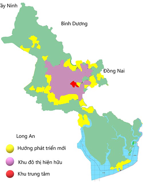 TP HCM qui hoạch thành đa trung tâm - Ảnh 1. TP HCM qui hoạch thành đa trung tâm - Ảnh 1.