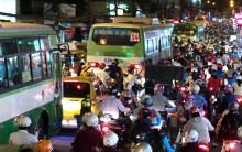 Đề xuất làn đường riêng cho xe buýt ở Sài Gòn: Cần cho ôtô chở hơn 3 người lưu thông cùng