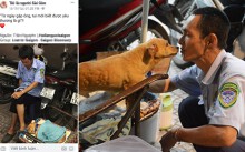 Ông bảo vệ và chú chó 'đốn tim' dân mạng: Phát hiện trộm khi chủ ngủ quên