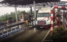 Hàng loạt xe đâm barie vượt Trạm thu phí BOT Tiên Cựu: UBND TP Hải Phòng chỉ đạo 'nóng'