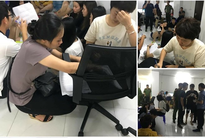 Quận phải 'đặt lịch' để vào khu đô thị có đường dây đánh bạc của người Trung Quốc - Ảnh 2.