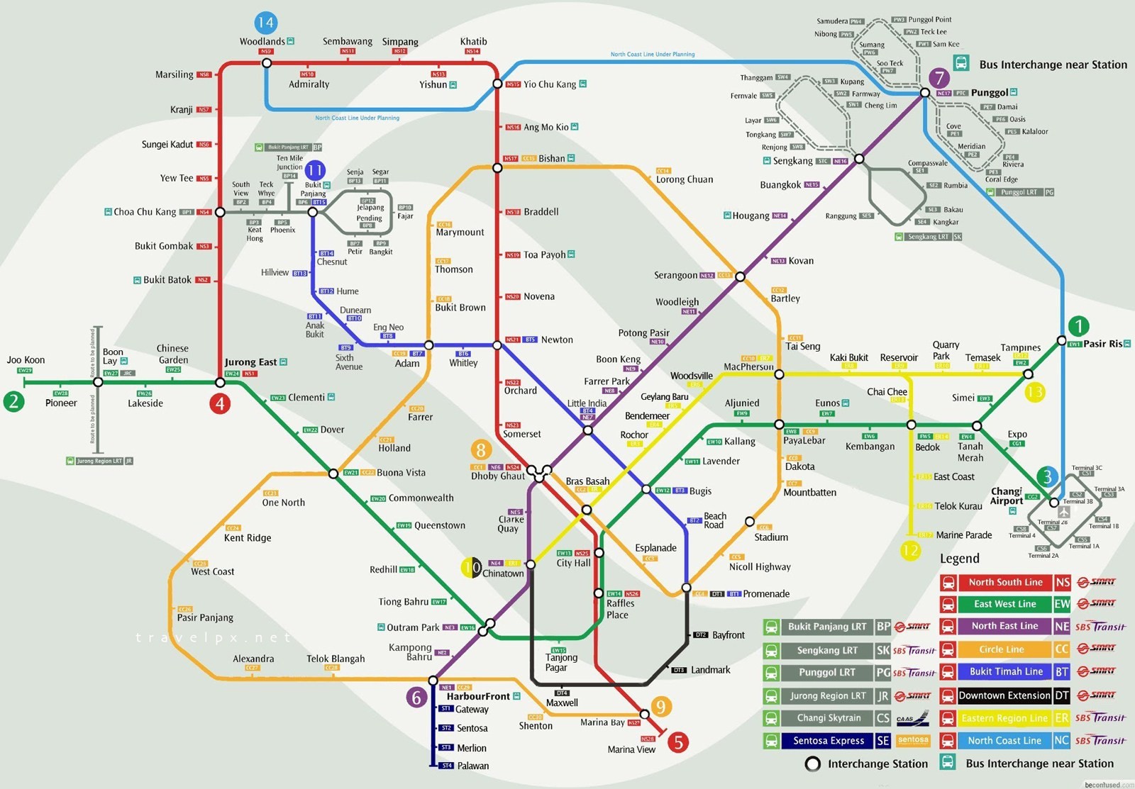 Singapore-MRT-map Singapore-MRT-map
