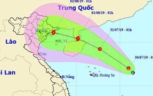 Áp thấp mạnh lên thành bão trên Biển Đông