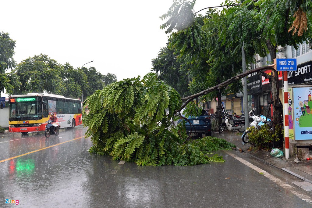 Xe chết máy hàng loạt sau mưa lớn - Ảnh 8.