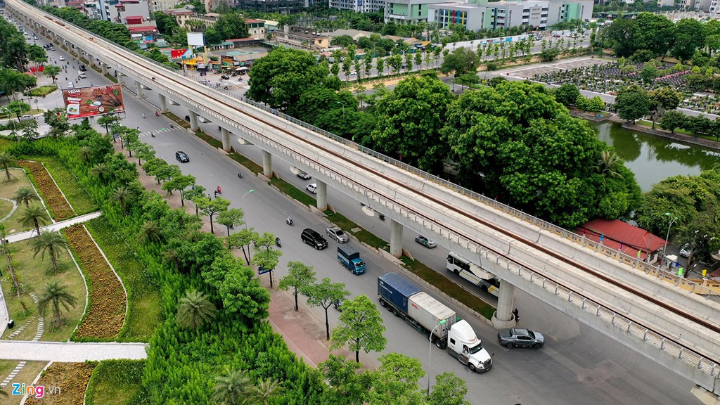 Toàn cảnh tuyến metro 33.000 tỉ khi hoàn thành 99% phần trên cao - Ảnh 11. Toàn cảnh tuyến metro 33.000 tỉ khi hoàn thành 99% phần trên cao - Ảnh 11.
