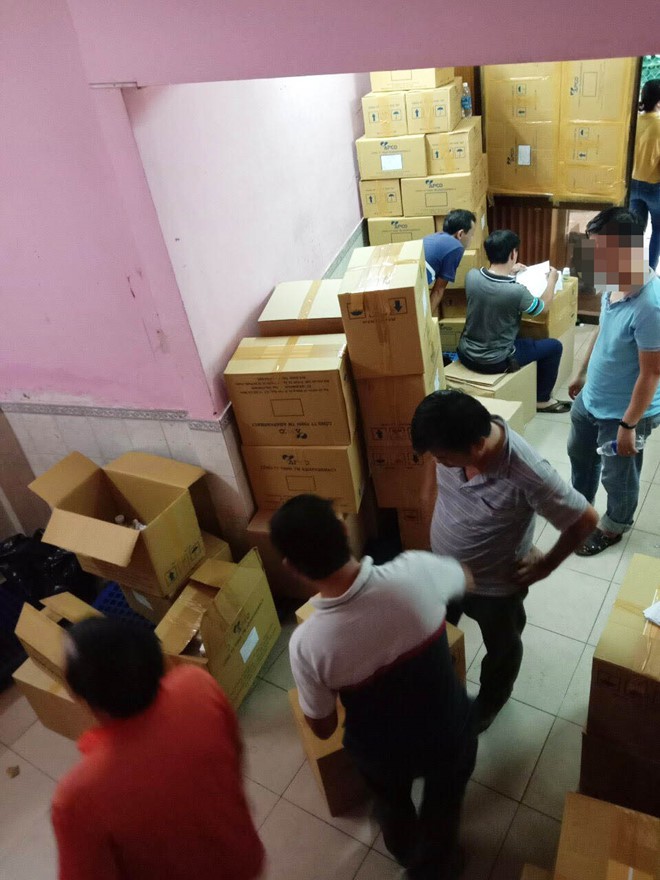 Hàng loạt công ty trong đường dây sản xuất tân dược giả - Ảnh 2.