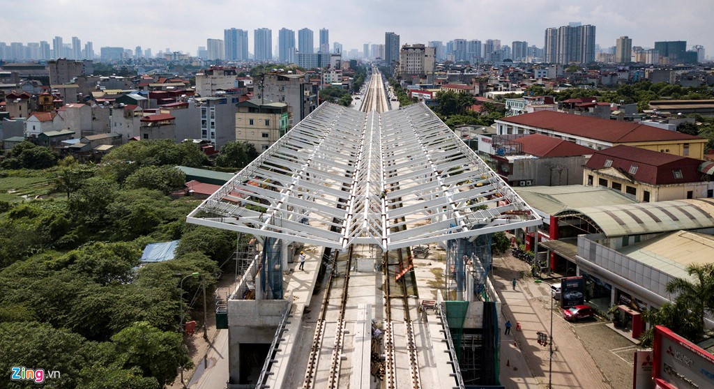 Toàn cảnh tuyến metro 33.000 tỉ khi hoàn thành 99% phần trên cao - Ảnh 8. Toàn cảnh tuyến metro 33.000 tỉ khi hoàn thành 99% phần trên cao - Ảnh 8.