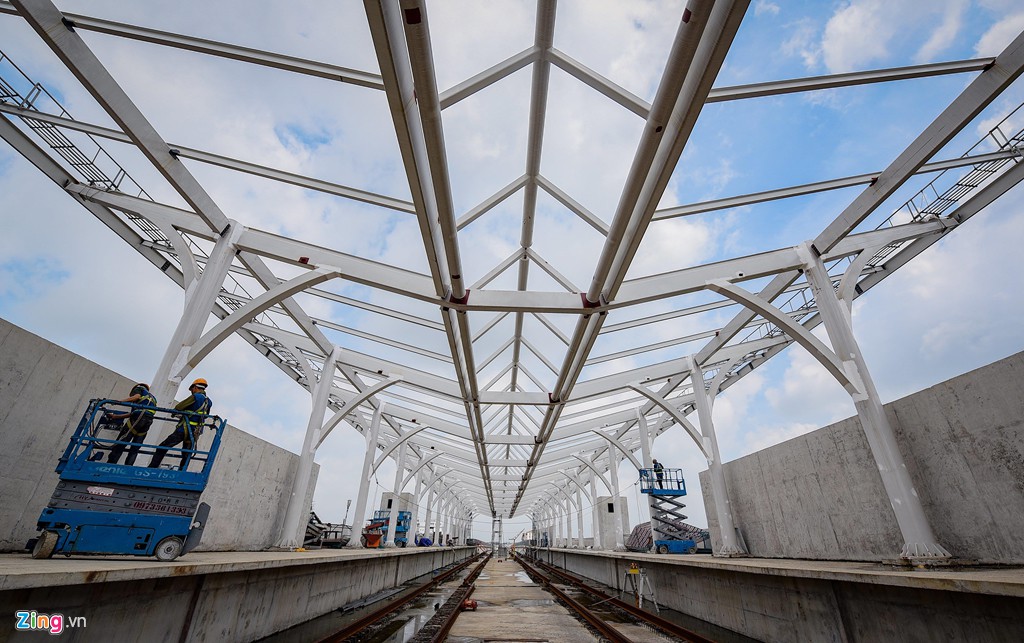 Toàn cảnh tuyến metro 33.000 tỉ khi hoàn thành 99% phần trên cao - Ảnh 9. Toàn cảnh tuyến metro 33.000 tỉ khi hoàn thành 99% phần trên cao - Ảnh 9.