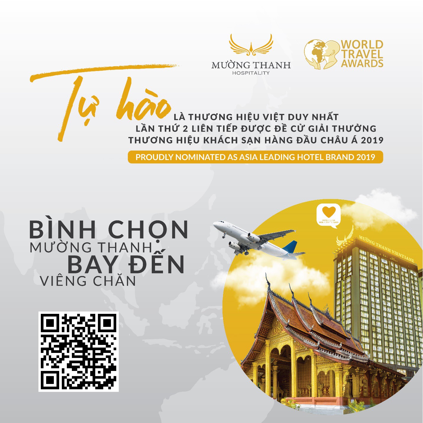 Thanh tiếp tục lọt đề cử 'Thương hiệu khách sạn hàng đầu Châu Á 2019 của WTA - Ảnh 2. Thanh tiếp tục lọt đề cử 'Thương hiệu khách sạn hàng đầu Châu Á 2019 của WTA - Ảnh 2.
