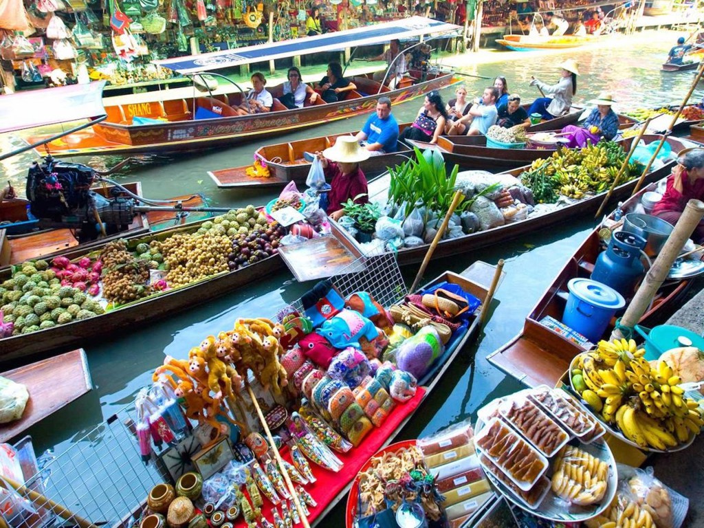 chợ-nổi-như-Damnoen-Saduak