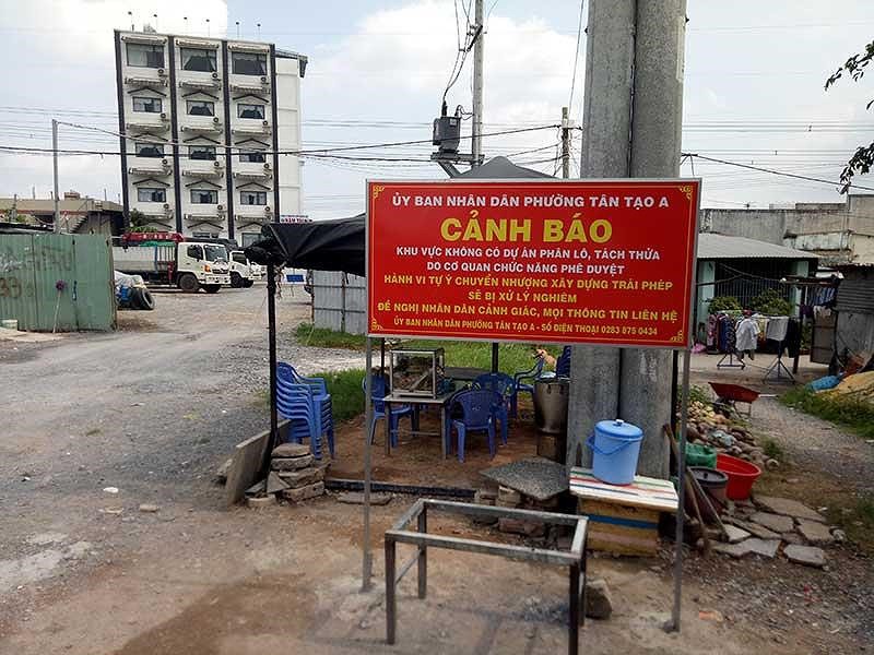 Kẽ hở khiến phân lô, bán nền trái phép tràn lan - Ảnh 1. Kẽ hở khiến phân lô, bán nền trái phép tràn lan - Ảnh 1.
