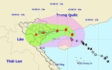 Bão số 3 đổi hướng trước khi đổ bộ vào Quảng Ninh - Thái Bình