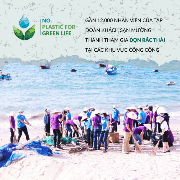 Mường Thanh triển khai chiến dịch nói không với đồ nhựa - Ảnh 4. Mường Thanh triển khai chiến dịch nói không với đồ nhựa - Ảnh 4.