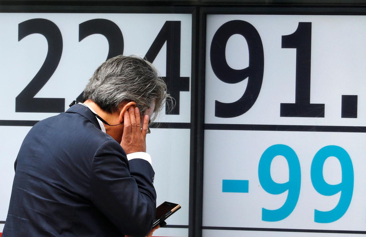 shares down shares down